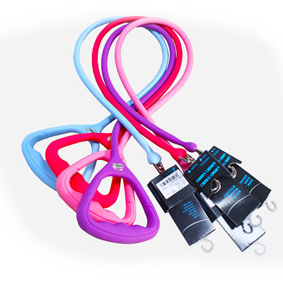 silicone pet leash rope dog collars