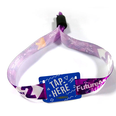 RFID woven wristband 02