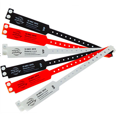 RFID PVC plastic wristband