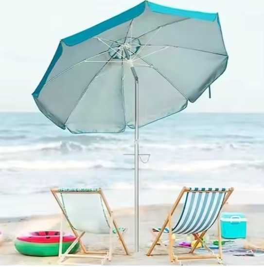 Solid Beach Umbrella 005