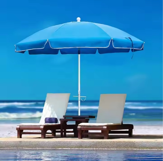 Solid Beach Umbrella 006