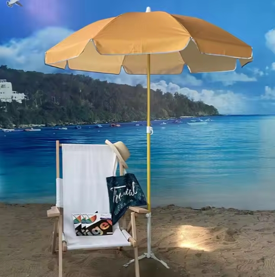 Solid Beach Umbrella 015