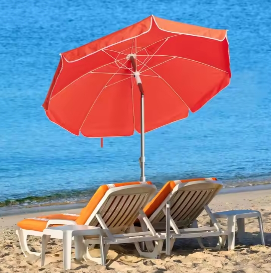 Solid Beach Umbrella 022