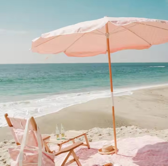 Solid Beach Umbrella 024