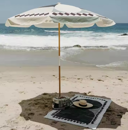 Solid Beach Umbrella 025