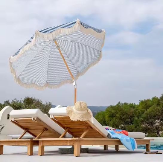 Solid Beach Umbrella 026