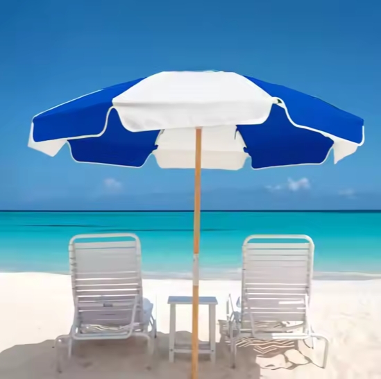 Solid Beach Umbrella 028