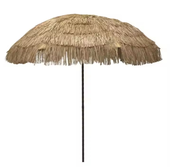 Straw Beach Umbrella 001