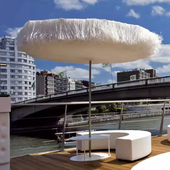 Straw Beach Umbrella 003