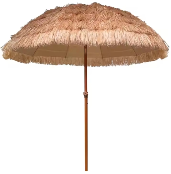Straw Beach Umbrella 008