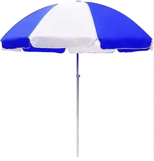 Striped Beach Umbrella 005
