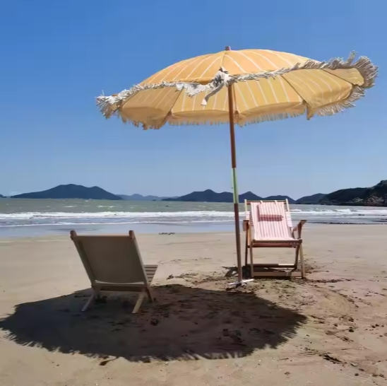 Tassel Beach Umbrella 005