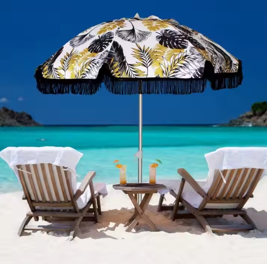 Tassel Beach Umbrella 006