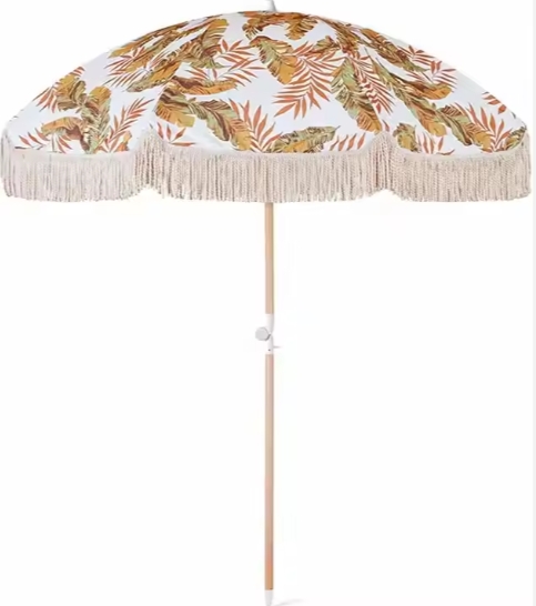 Tassel Beach Umbrella 010